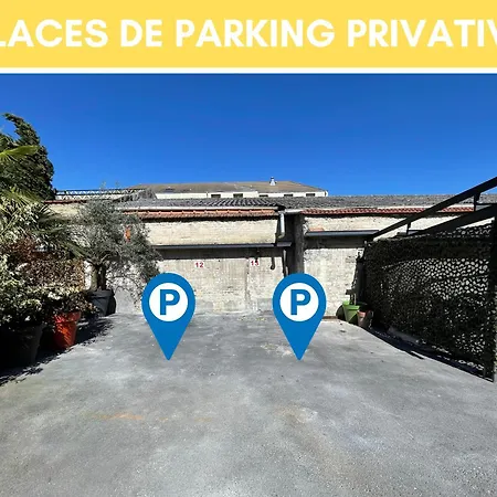 Appartement Loft Rare - Jardin Privatif - 2 Parkings - *